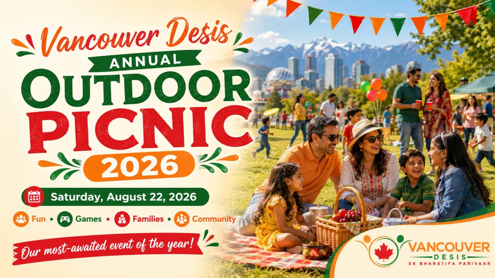 Annual Picnic 2026 🌳🧺 | The Biggest Desi Day Out!