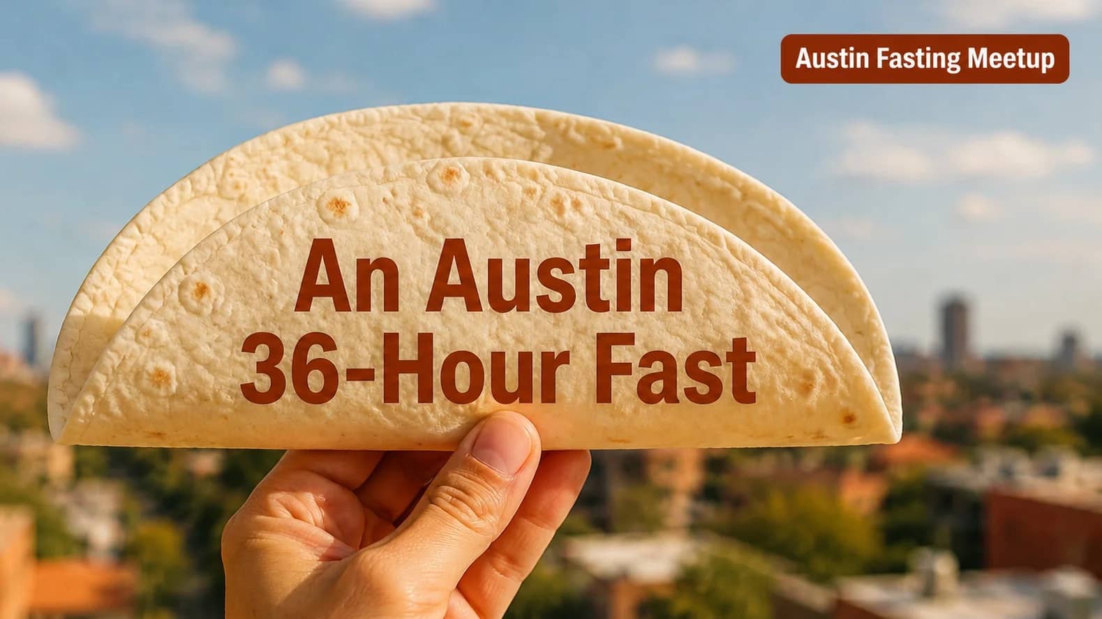 Let’s fast for 36 hours together and meetup