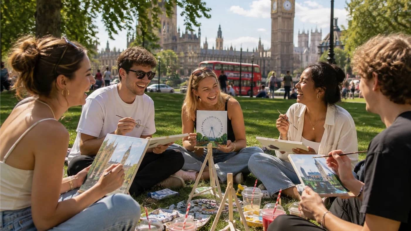 Sip & paint Digital Detox Social - Regent's Park