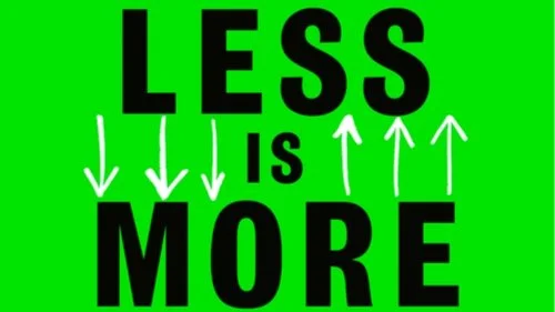 Less is More Book Chat