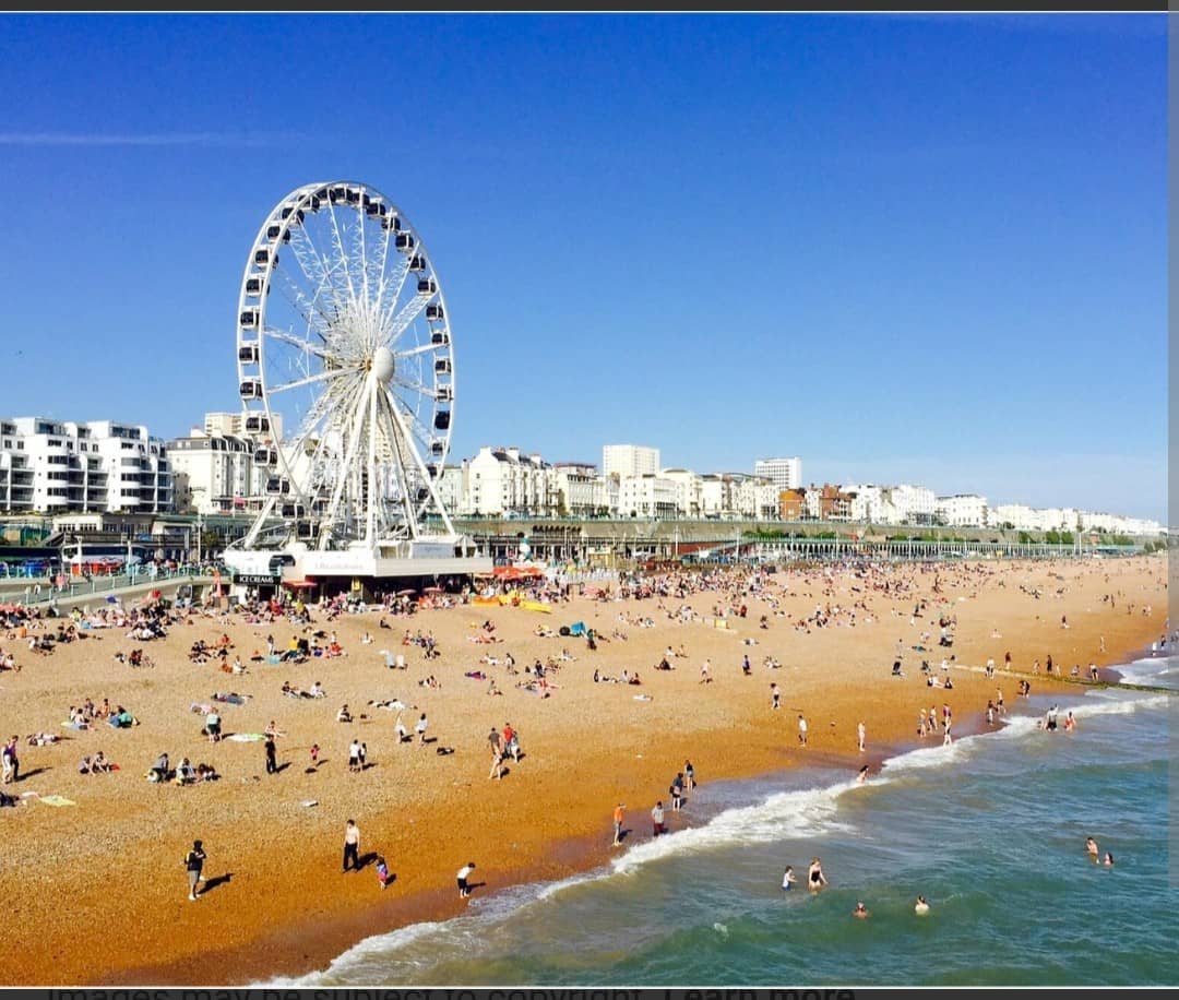 🍓🍉🍒✨️Brighton beach ⛱️ Gelato 🍦Walk 🌸 Picnic 🌻🌼