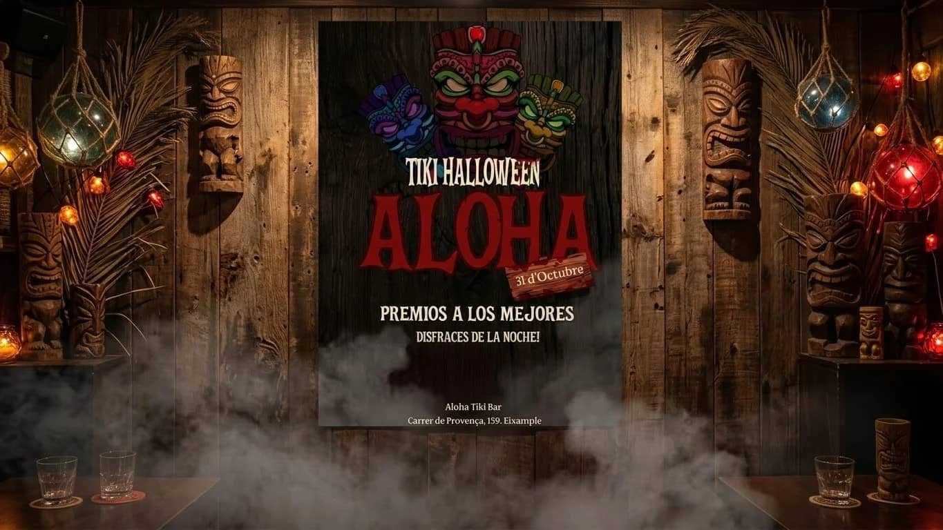 🎃 HALLOWEEN PARTY AT ALOHA — WITH DJ 👻