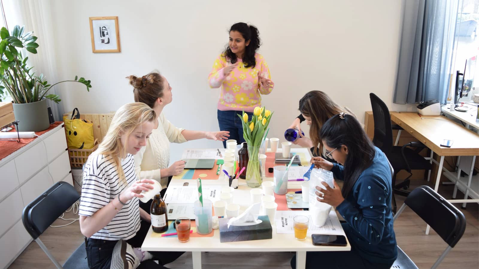 Whipped Soap making workshop in Amsterdam