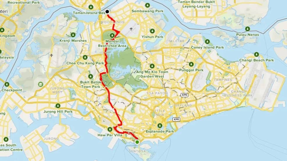 DBBW North Coast to South Coast (33km)