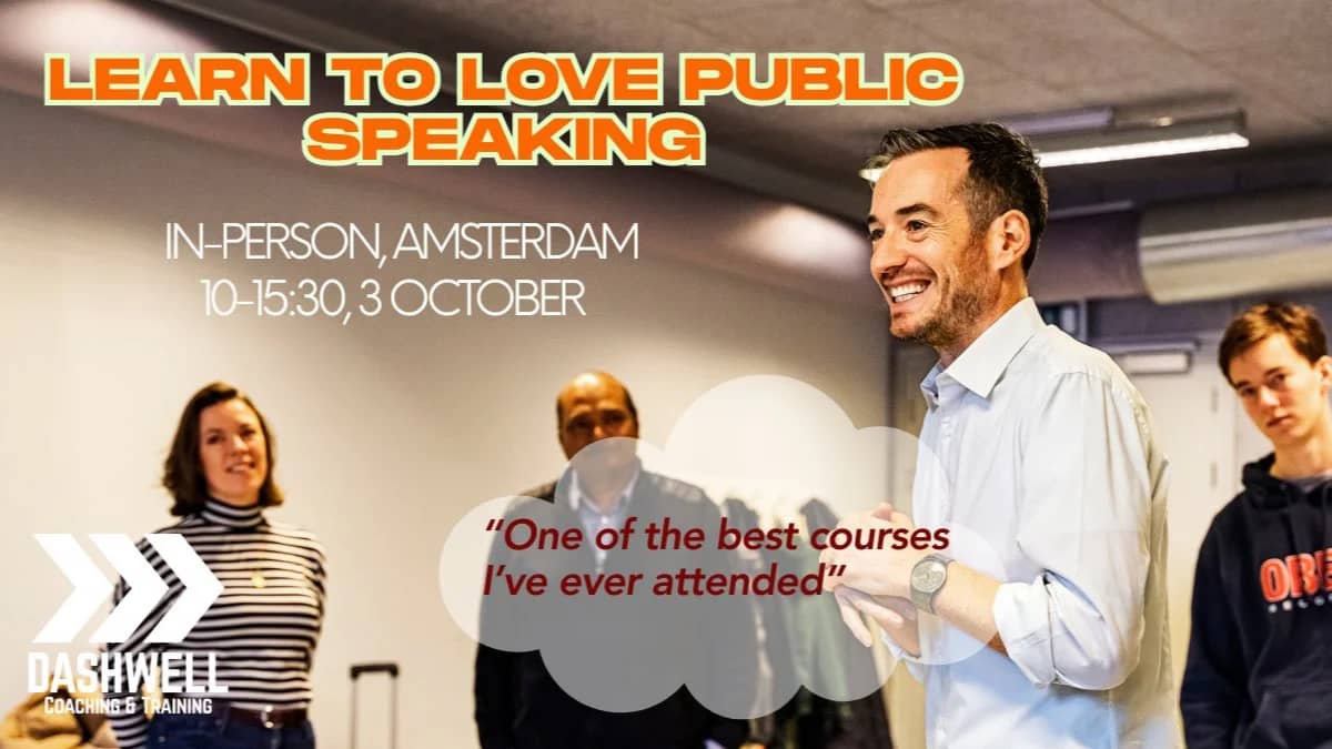 Learn to Love Public Speaking