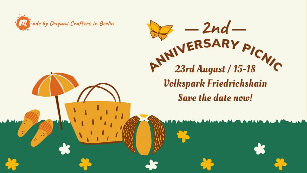 🎉 2nd Anniversary Picnic – Two Fantastic Folding Years 🧺