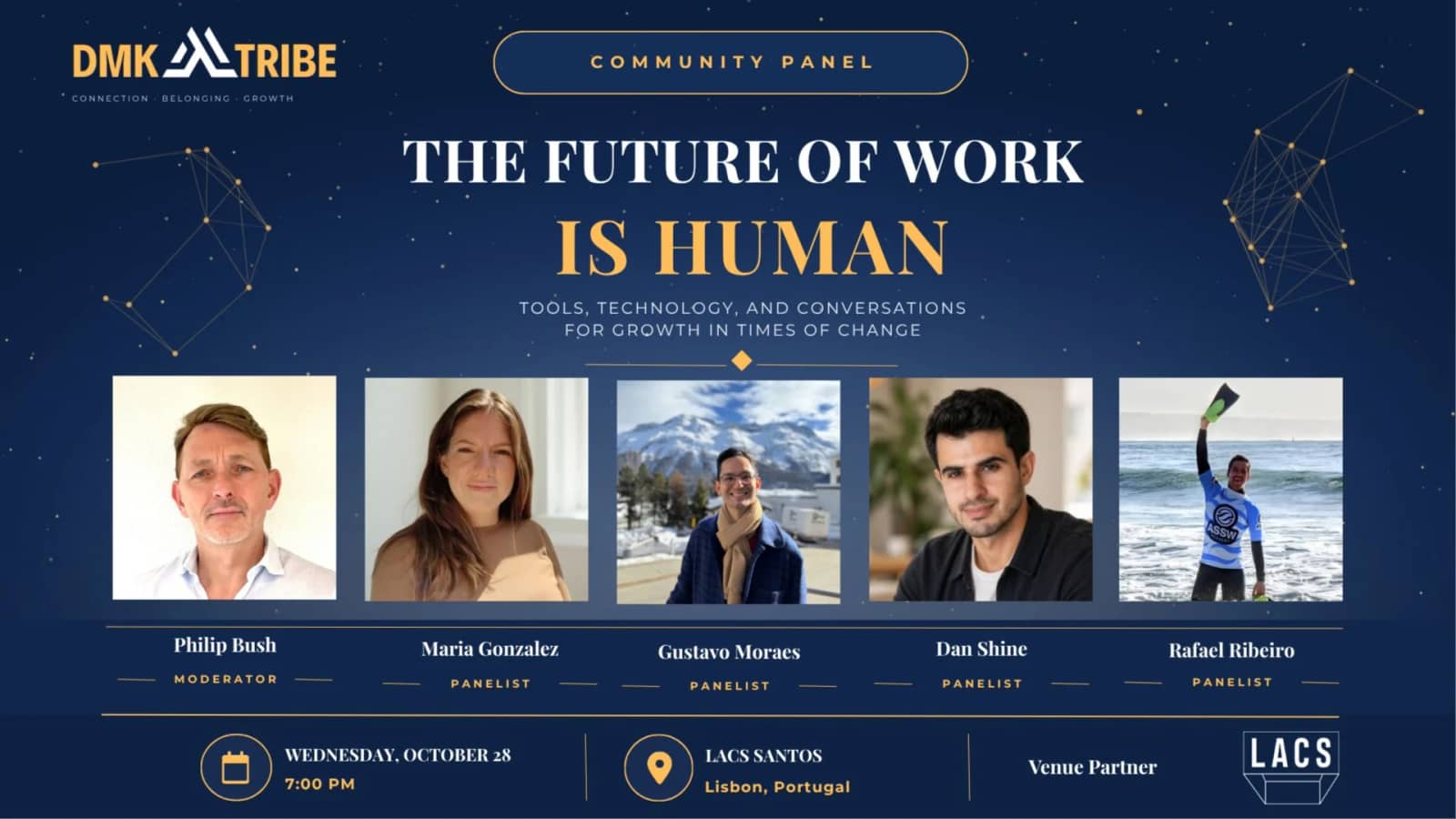 (LISBON) Panel: The Future of Work Is Human