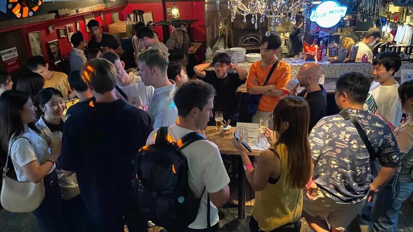 Osaka International Friendship Meetup in Honmachi🎉🌏 大阪 国際交流会 in 心斎橋 🥂