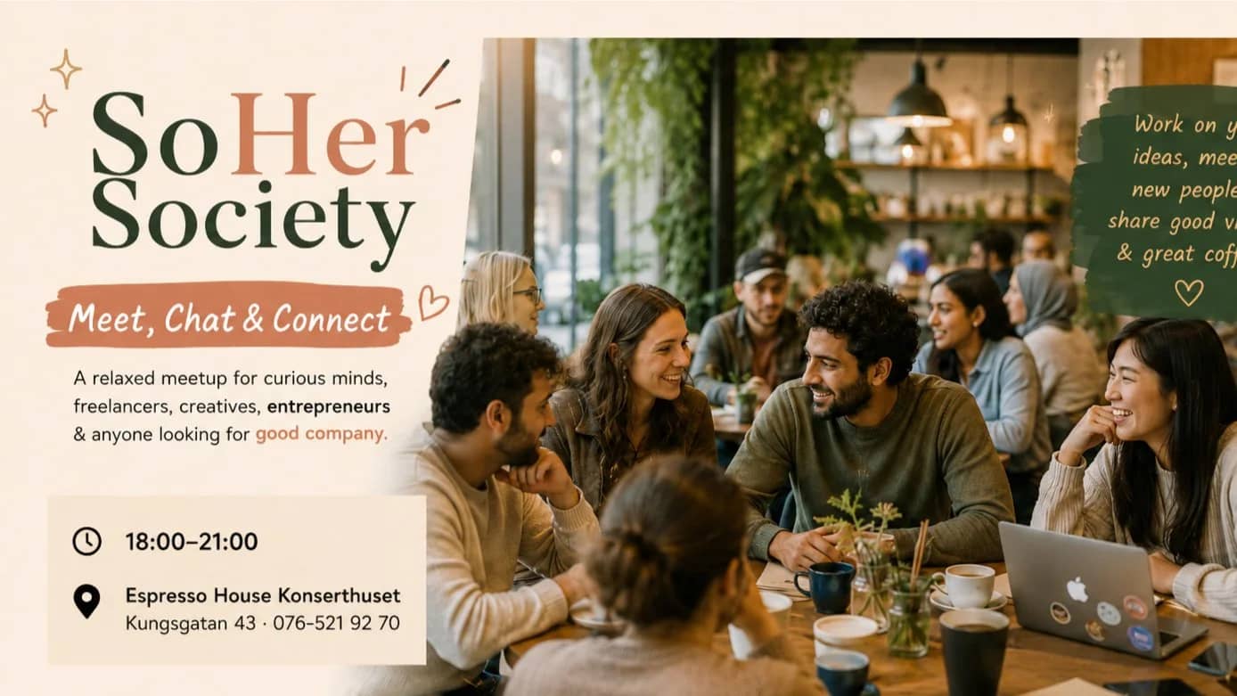 Weekend Café Meetup