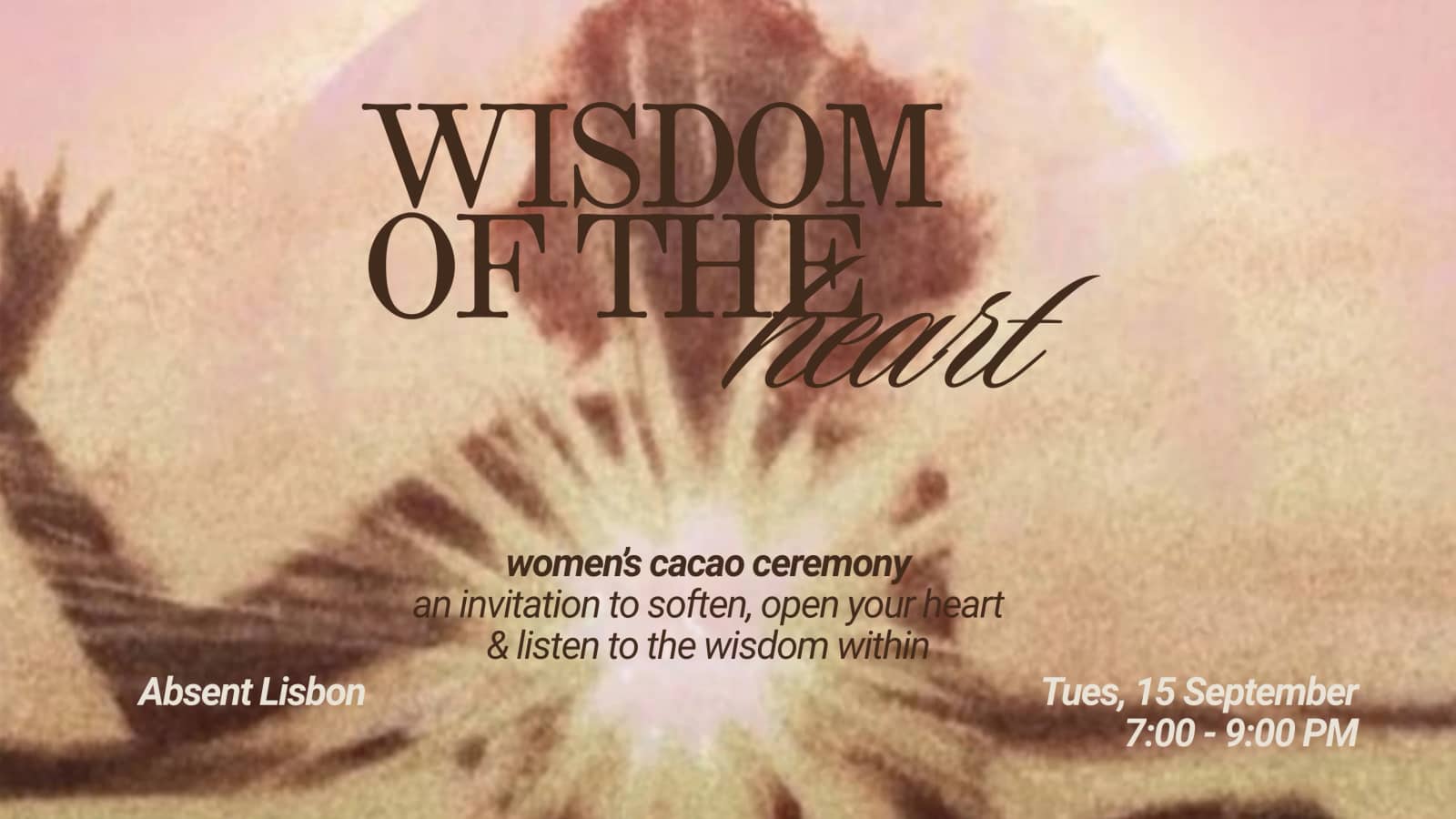 Women's Cacao Ceremony: Wisdom of the Heart