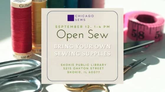 September Open Sew/BYOM
