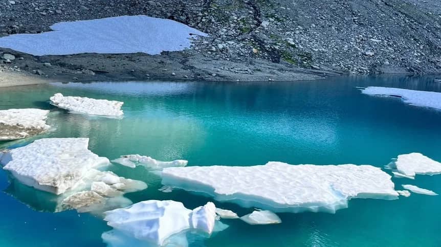 Hiking Ice Berg