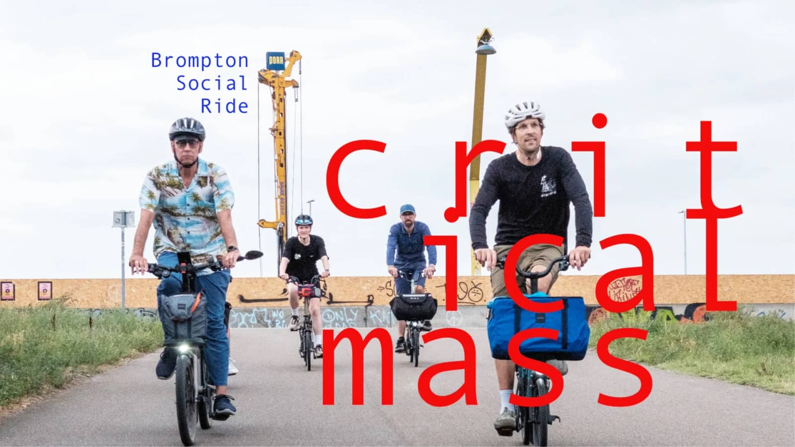 Brompton Social Ride - Critical Mass