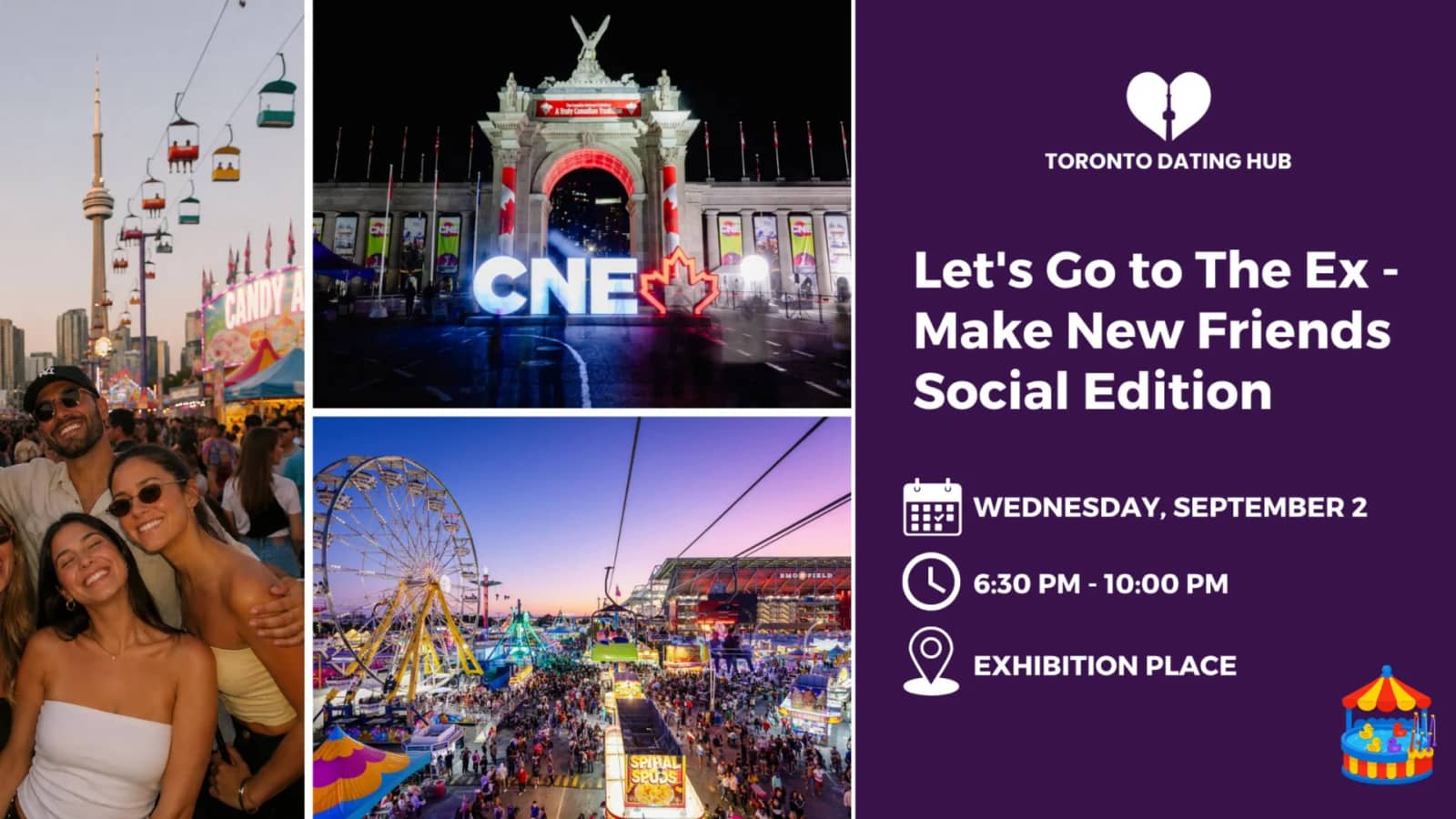 Let's Go to The Ex - Singles & Friends Social