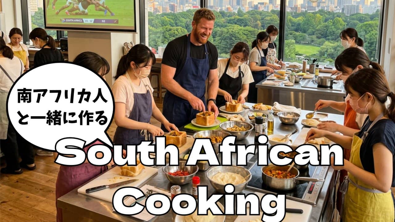 8/11South African Cooking Party南アフリカ料理会