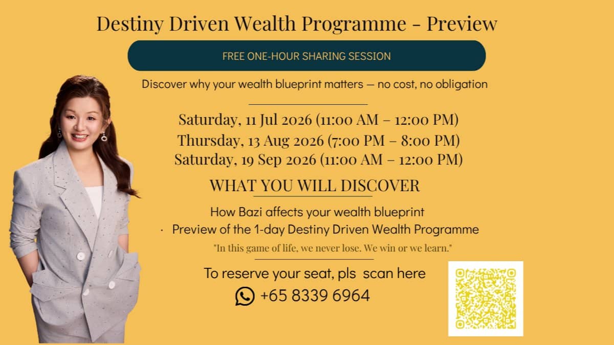 Destiny Driven Wealth Programme Preview