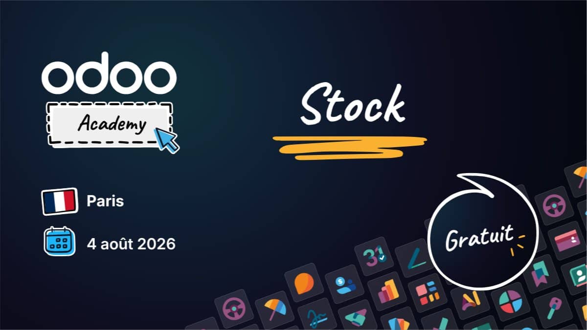 Odoo Academy Stock Management - Paris