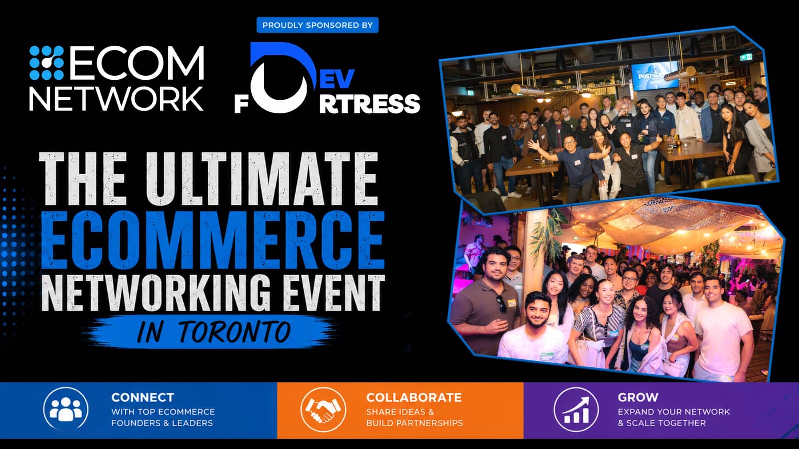 Toronto’s Largest Ecommerce Networking Event – Rooftop Entrepreneurs Mixer✨