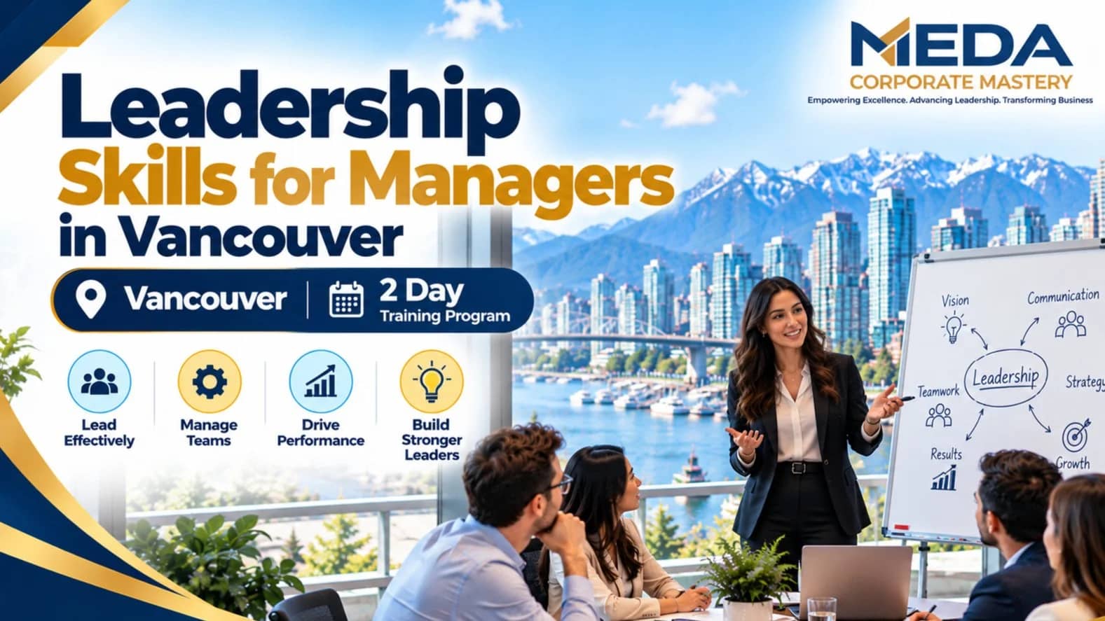 Leadership Skills for Managers in Vancouver | 2 Day Training Program