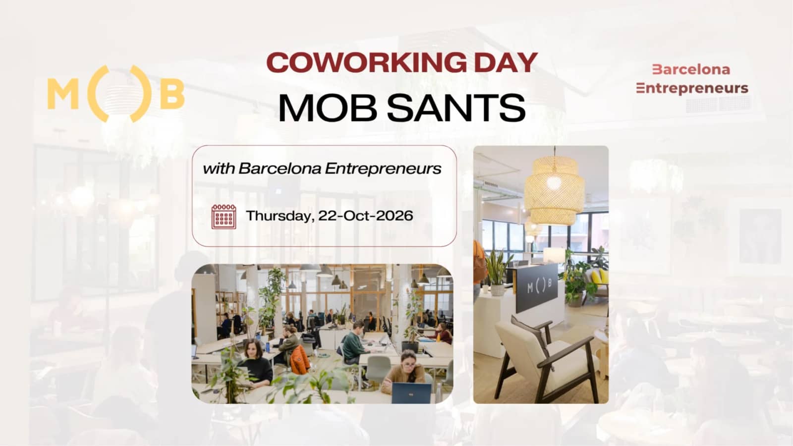 CoWorking Day — BCN Entrepreneurs