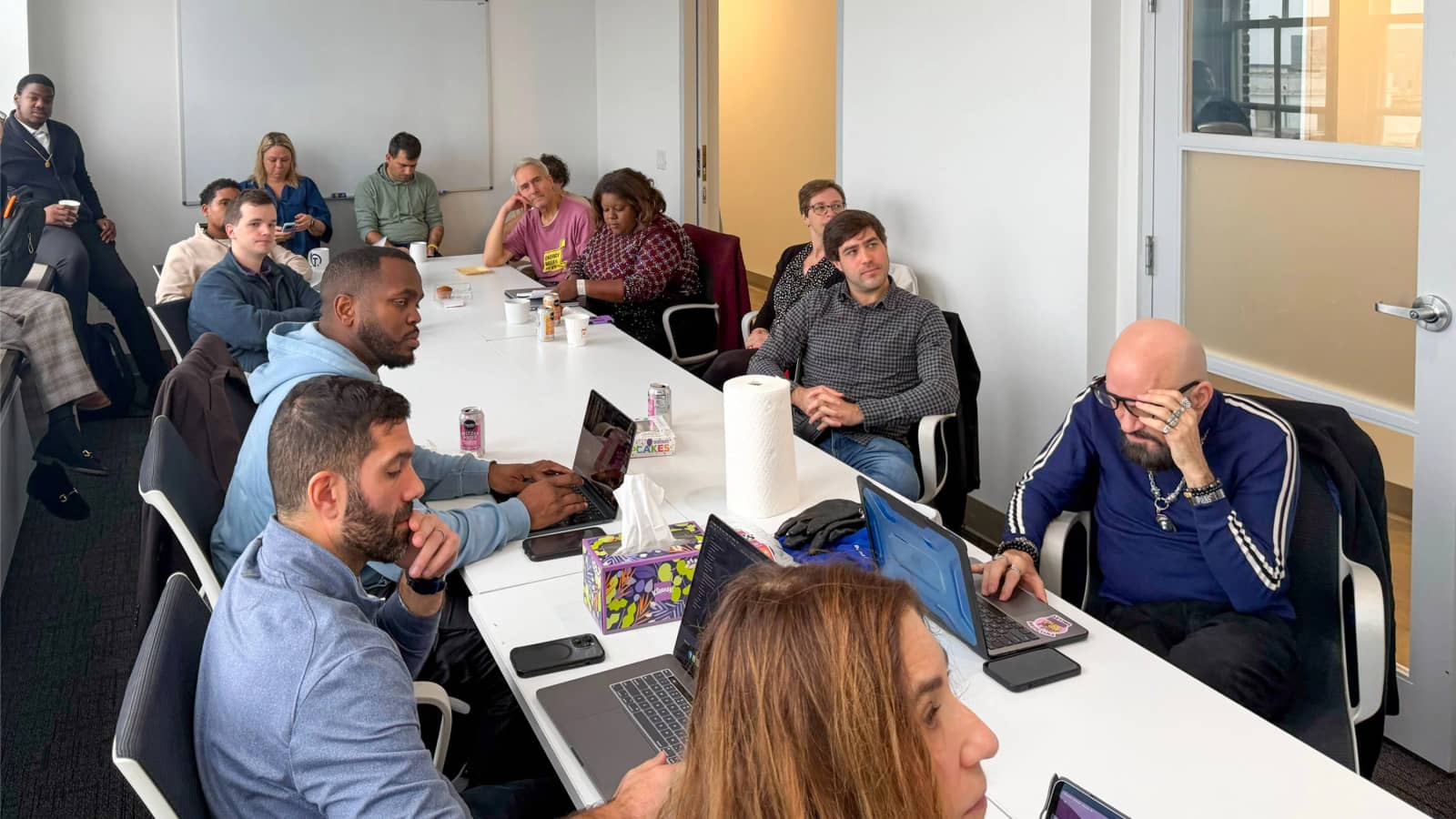 Technical.ly Publisher Chris Wink: AI Coffee Chat in the Technical.ly newsroom