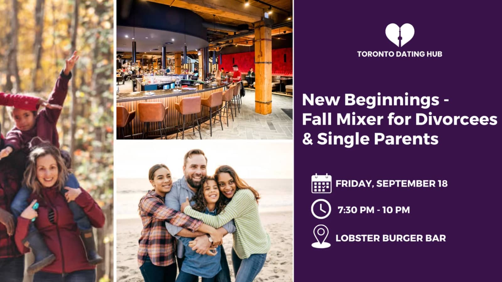 💘 September Mixer for Divorcees & Single Parents