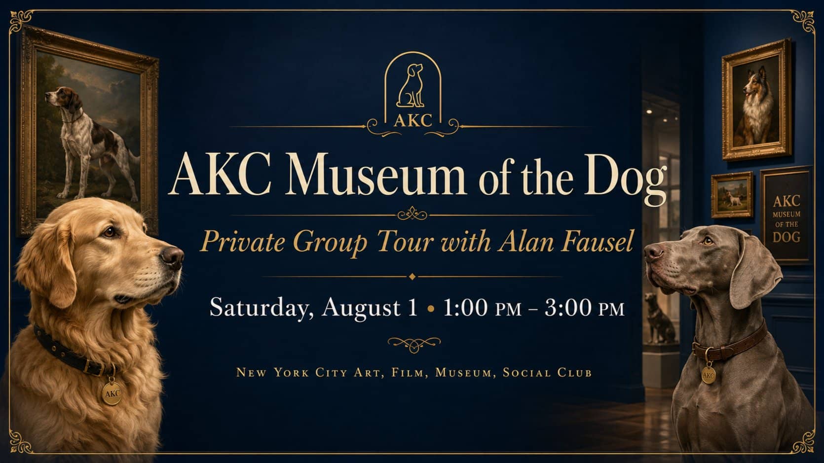 🐾 LET’S GO — AKC Museum of the Dog