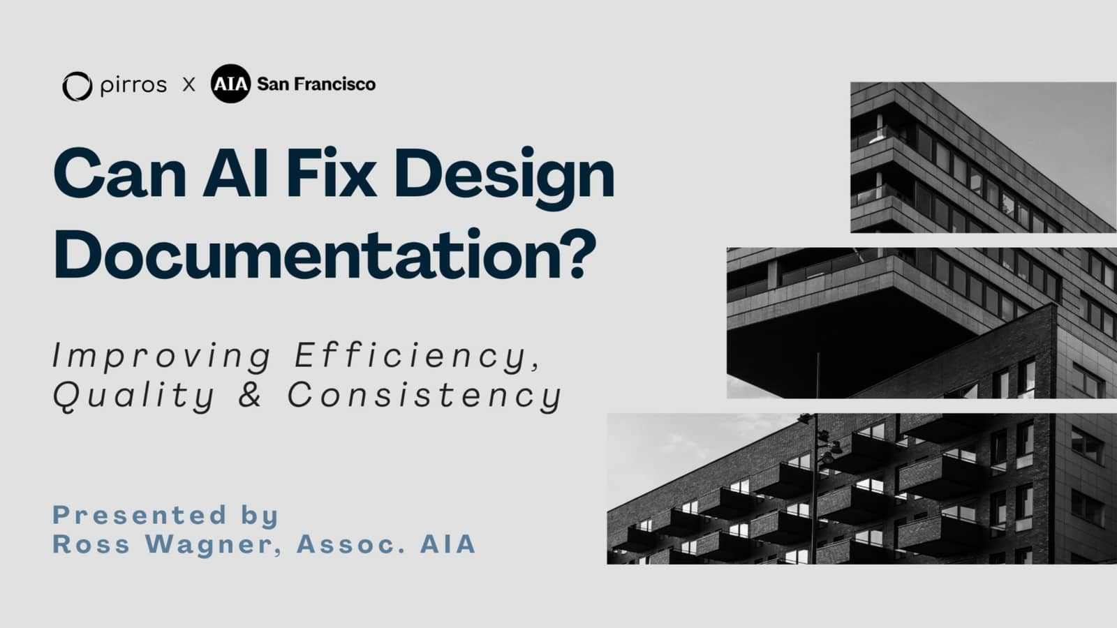 Pirros - Improving Efficiency & Quality in Design Documentation with AI