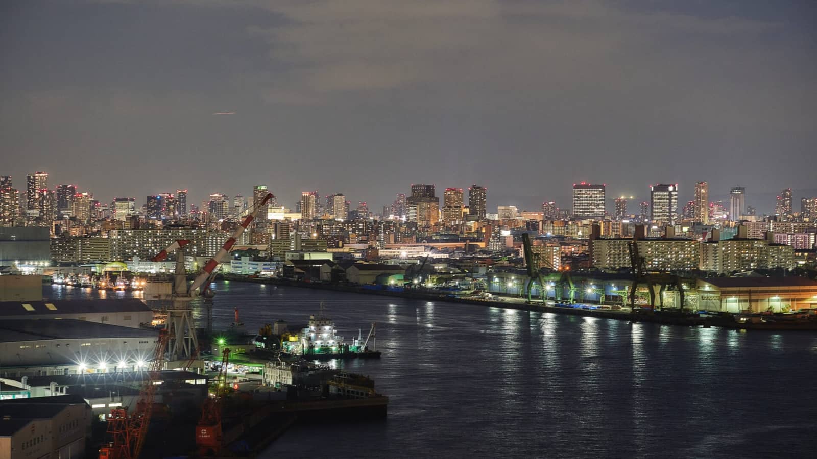 Night Walking & Night Viewing in Osaka Bay Area☆ 大阪・ベイエリアのナイトウォーキング&夜景観賞☆