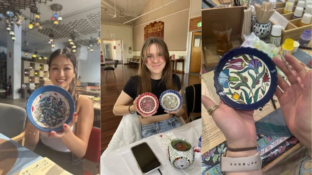 Ceramic Painting Workshop in Coral Gables