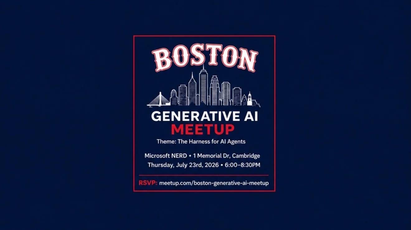 Boston Generative AI Meetup at Boston AI Week 2026: AI in Business and in Life
