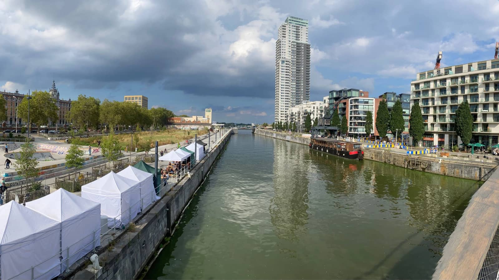 Schuman to Sainte-Catherine: 16 km of parks, garden cities and the canal