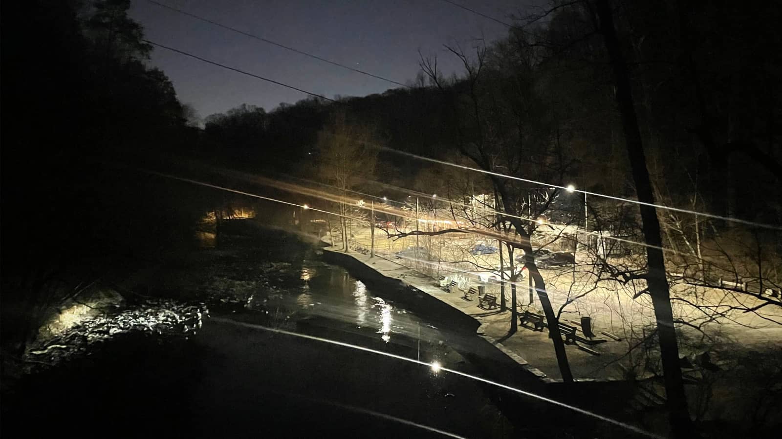 Night Hike (7 miles, red lights), Wissahickon Brewing after (SEPTA accessible)