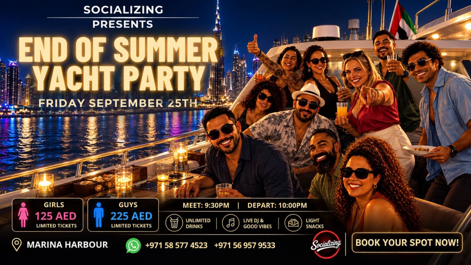 🛥Socializing yacht party 🥳 end of Summer ☀️