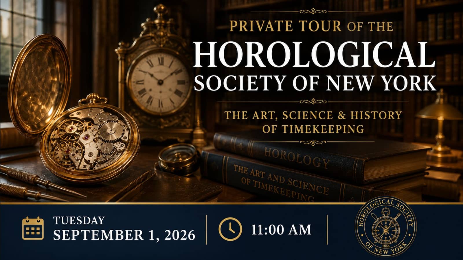 LET'S GO TO: THE HOROLOGICAL SOCIETY OF NEW YORK