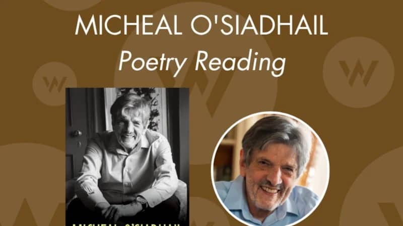 Michael O'Siadhail – Poetry Reading with Q&A