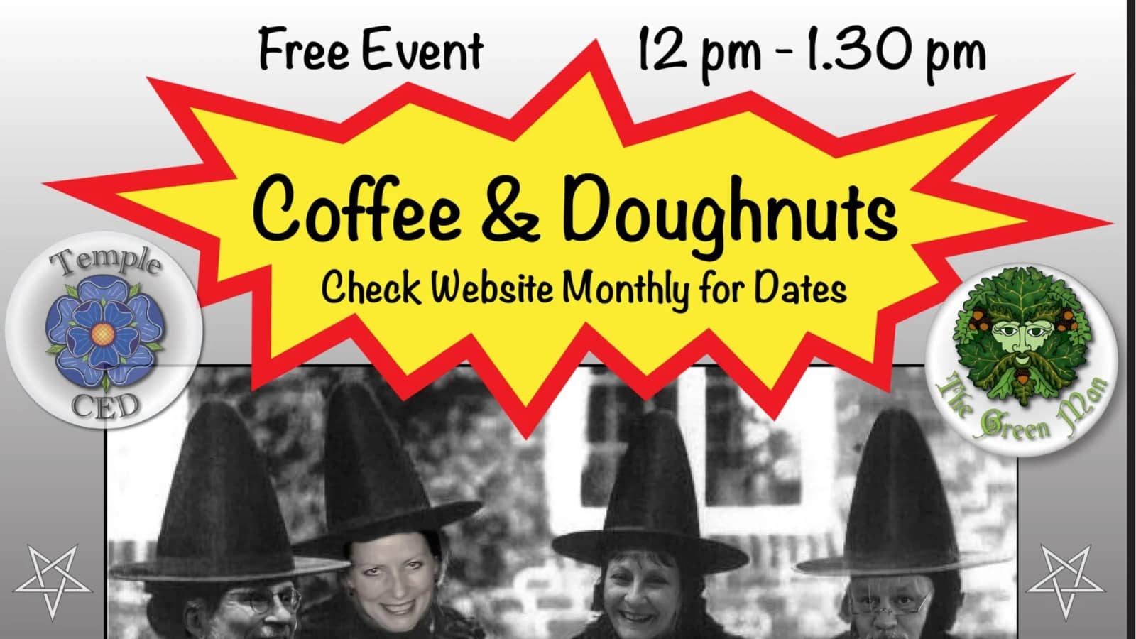 Coffee & Donut Social with the Temple of Ced