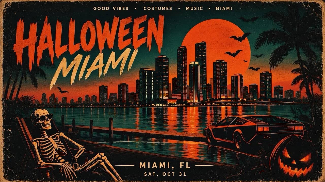 Vice & Vampires - A Miami Halloween Party