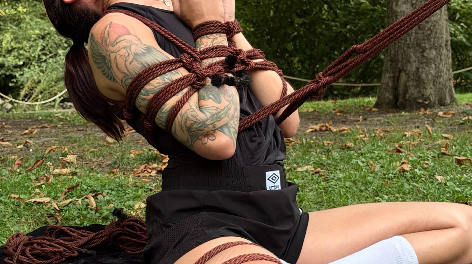 RopeSketch · Life Drawing Session with ropes