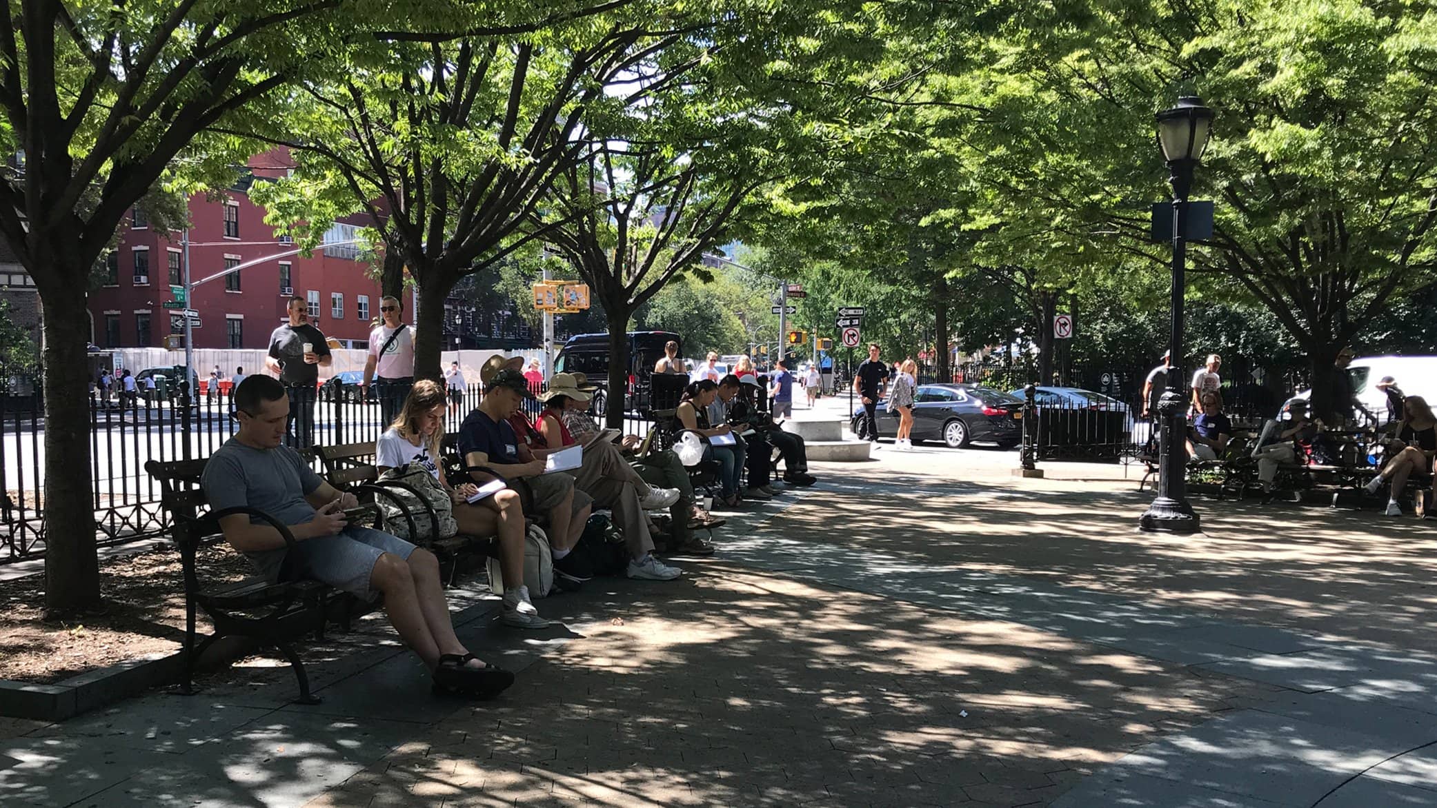 Sketch Greenwich Village!
