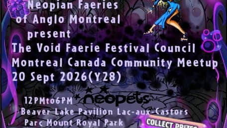 Official Neopets Community Event: The Void Faerie Festival!