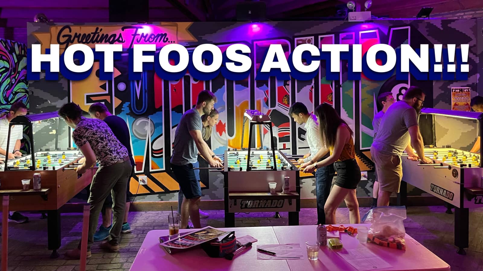 Thursday Foosball: All for Free!