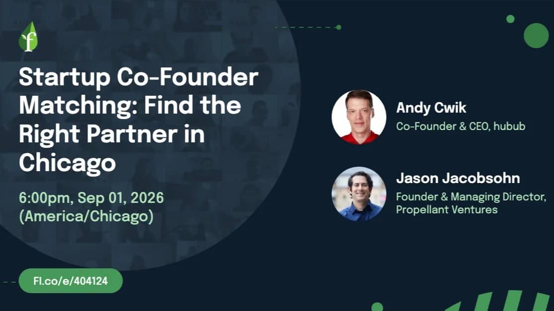 Startup Co-Founder Matching: Find the Right Partner in Chicago