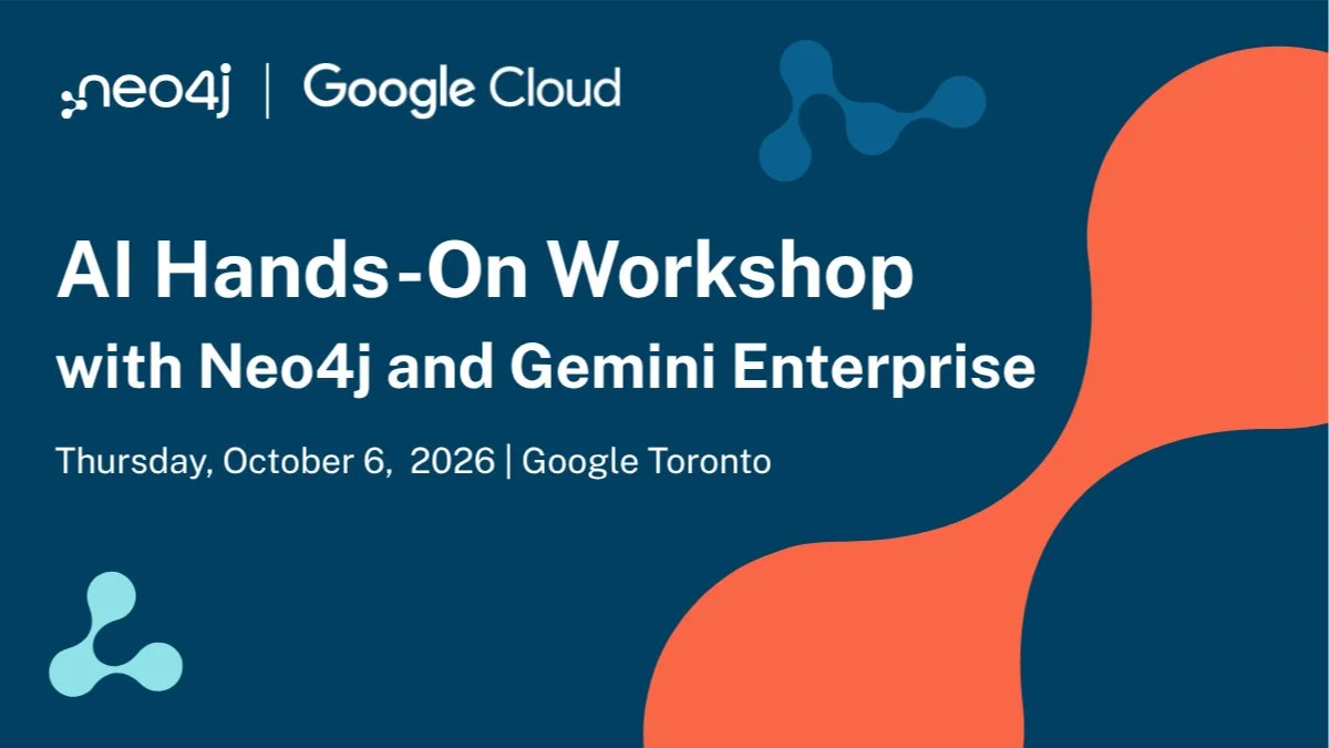 AI Workshop with Neo4j and Google - Toronto
