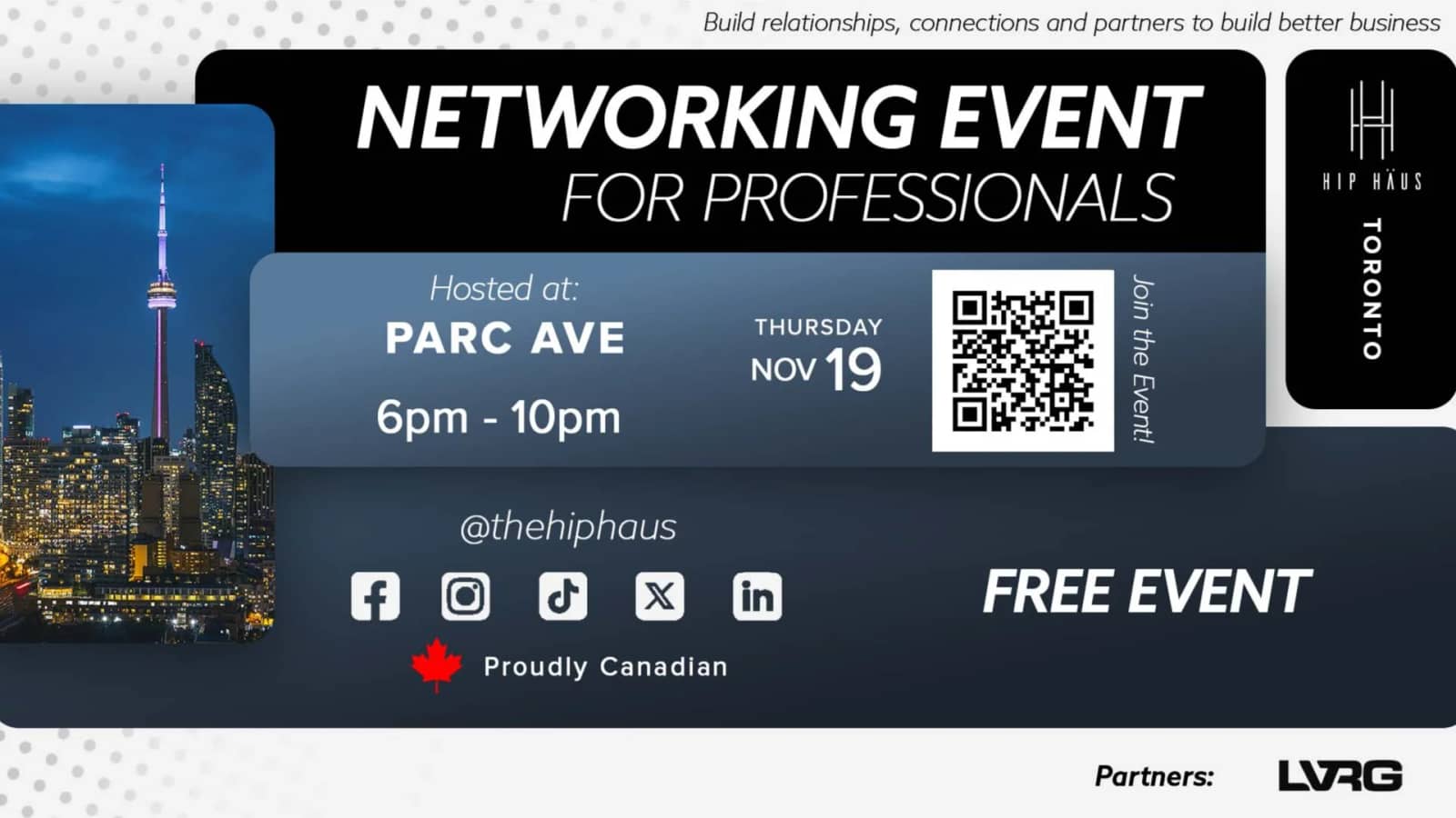 Networking Event for Professionals - Nov 19th, 2026