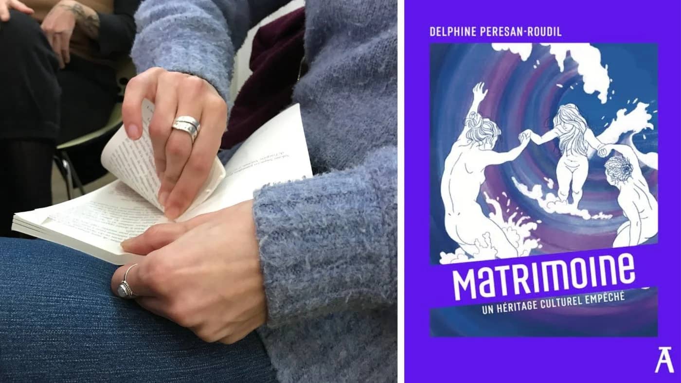 Arpentage de "Matrimoine, un héritage culturel empêché" -Delphine Peresan-Roudil