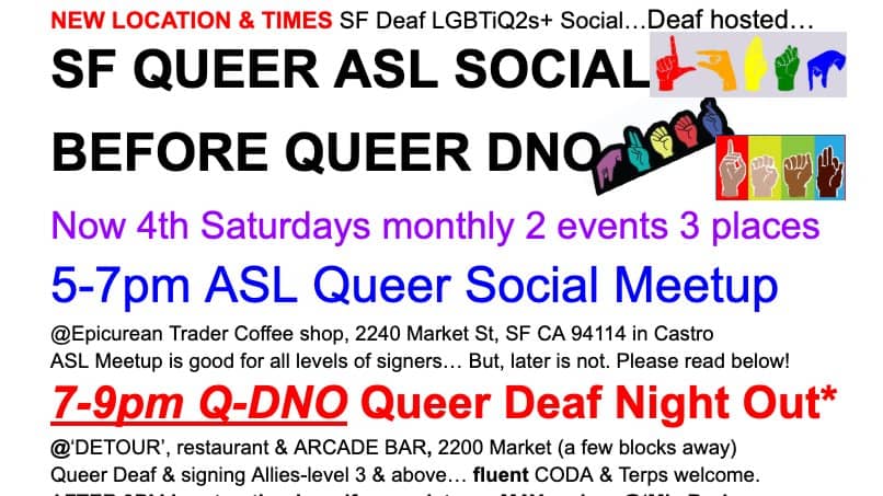 Queer ASL Meetup