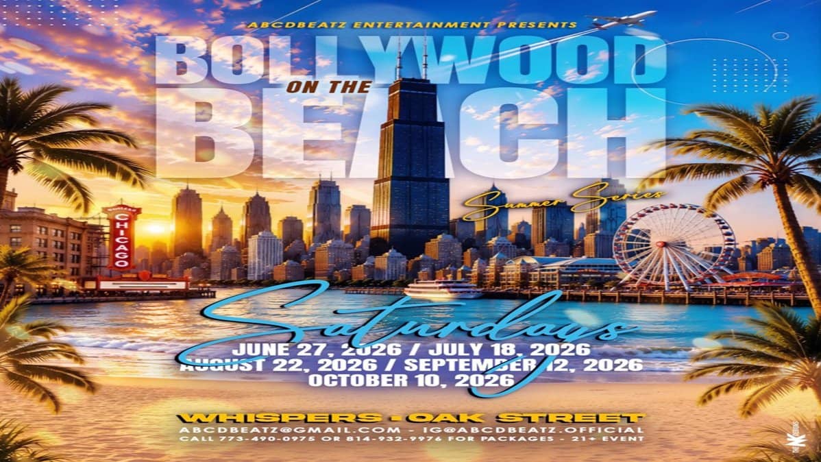 BOLLYWOOD on the BEACH - June 27th - Oak St Beach