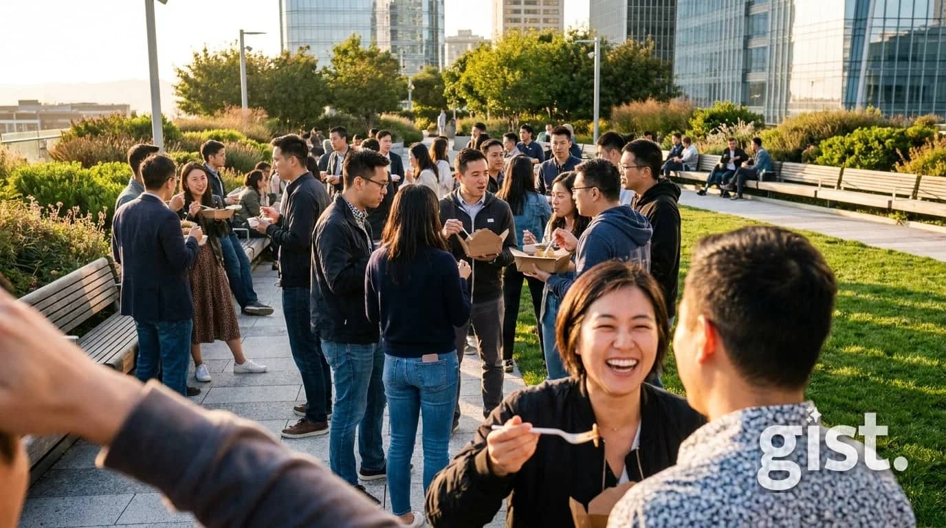 Designers and Engineers at Salesforce Park