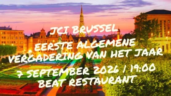 Eerste Algemene Vergadering JCI Brussel 2026-2027